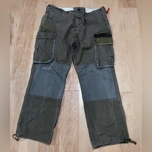 Polo, cargo canvas pants